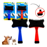 Rasqueadeira Auto-limpante Para Cães E Gatos Cachorro Pets 