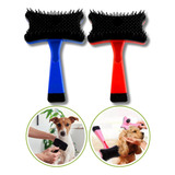 Rasqueadeira Auto-limpante Para Cães E Gatos Escova Pente