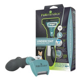 Rasqueadeira Furminator Para Gatos Porte Pequeno Pelo Curto