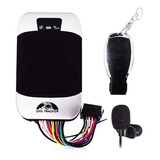 Rastreador Gps Bloqueador Veicular Tk-303g Carro Moto Audio