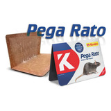 Ratoeira Adesiva Tapete Pega Cola Rato Kit Com 5 Unidades 