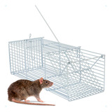 Ratoeira Gaiola Grande Armadilha Pega Rato Ratazana Roedores