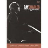 Ray Charles - Dvd Live At The Olympia - Lacrado, Original
