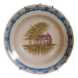 Rdf03083 - Ceramica Coimbra - Prato Antigo Portugues