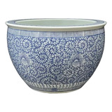 Rdf05602 - Cachepot Antigo - Fish Bowl - Ceramica Chinesa 