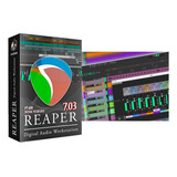 Reaper Nova Versão 7.03 Pt-br Licença Comercial (win.64bits)