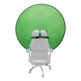 Rebatedor Chromakey Background Verde 142cm Fixador Cadeira