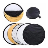 Rebatedor Circular 110cm Dobrável 5 Em 1