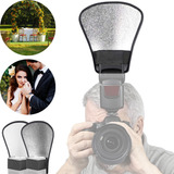 Rebatedor Universal P Flash Speedlite C/ 2 Lados Canon Nikon