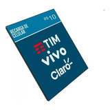 Recarga Celular Imediata Na Hora Claro Tim Vivo Oi R$ 20,00