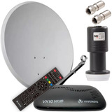 Receptor Digital Hd Vivensis + Antena + Lnbf + Conector