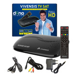 Receptor Digital Vivensis Vx10 Tv Sat Hd Regional 5g Ku