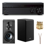 Receptor Estéreo Sony Strdh190 2 Canais Com Fone E Bluetooth