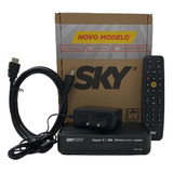 Receptor Sky Conforto Hd 5 Anos De Programação + Habilitação