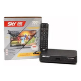 Receptor Sky Pré Pago Hd Zapper + Recarga Digital 30 Dias