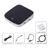 Receptor Transmissor Bluetooth Conversor Toslink Otico P2 5