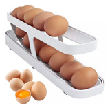 Recipiente De Armazenamento De Ovos Com Rolagem Automática