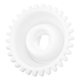 Recoil Pull Starter Gear 18131 40b00 White Plastic Replaceme