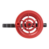 Red Wheel Kite Reel Winder-fs Com Corda Torcida De 100 M