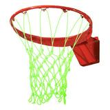 Rede Basquete Fluorescente Verde Cesta Ar Livre Norturno Wct