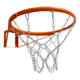 Rede De Basquete Corrente Aço 12 Pontas