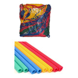 Rede De Proteção Cama Elástica/pula Pula 1,80 + 6 Isotubos