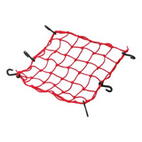 Rede Elastica Aranha P/ Moto Capacete 45cm X 45cm Bagageiro