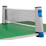 Rede Ping Pong Ate 1,65m Retratil Tenis De Mesa Cor Branco