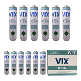 Refil Gás Refrigerante R134a 750g Caixa C/ 12 - Vix
