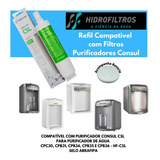Refil Hidrofiltros Compatível Purificador Filtro Consul
