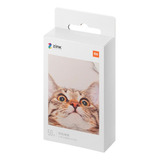 Refil Papel Fotográfico Impressora Portátil Xiaomi 50un + Cor Branco