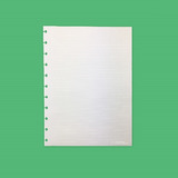 Refil Pautado Caderno Inteligente Linha Branca 50 Fl Grande