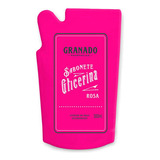 Refil Sabonete Líquido De Glicerina Granado Rosa 300ml