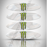 Refletivos Capacete Monstro Derbi Predator Kit 4 Adesivos R