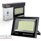 Refletor Super Led 300w Holofote Ip67 Cor Da Luz Branco Frio 6500k Rfe:6617 Lumi 110/220v