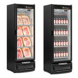 Refrigerador/expositor Cerveja E Carne Gcbc-45 Pr Gelopar Cor Principal Preto 220v