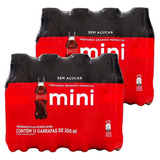 Refrigerante Coca Cola Zero Mini Pet 200ml - 24 Unidades