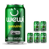 Refrigerante Guaraná Orgânico Wewi Lata 350ml - Kit C/ 6