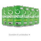 Refrigerante Orgânico Sabor Guaraná Wewi 6 Latas 350ml