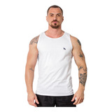 Regata Acostamento Basica Lobinho Slim Algodao Masculina