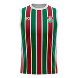 Regata Masculina Fluminense Partner 1902 Silk Absorve Suor