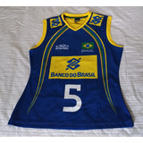 Regata Torcedor Olympikus Vôlei Cbf2014 Fem Azul Original