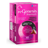 Regenesis Premium Gestação E Lactação C Lipinova 60 Cápsulas Sabor Sem Sabor