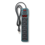 Régua Elétrica Medidor De Voltagem Profissional Cor Azul 127v/220v