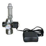 Regulador De Co2 P/cilindro Ista C/solenoide E Contabolhas