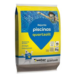 Rejunte Piscinas Quartzolit 5kg Cinza Platina