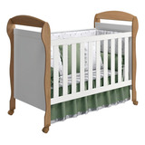 Reller Danny Cor Branco Fosco E Mezzo Berço Mini Cama