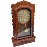 Relógio Antigo De Parede (em Madeira)