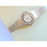 Relogio Antigo Seiko Joia Feminino Anos80 Funcionando Dourad