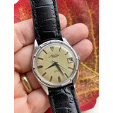 Relógio Automético Minerva Pie Pan Dial Luxo